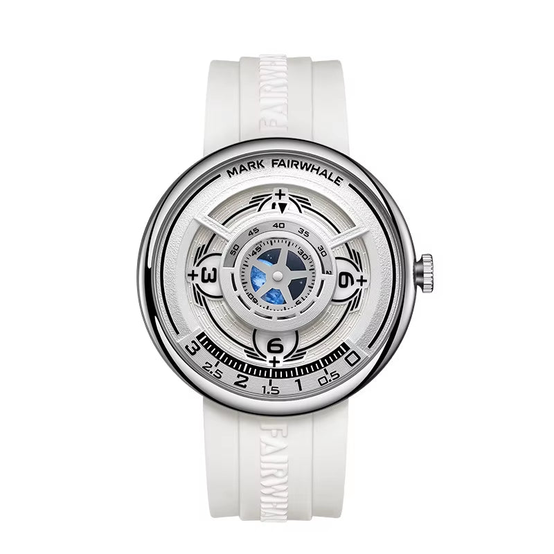 Mark  5990 Trendy Casual Earth 3D Relojes Hombre Fashionable Luminous Wristwatch Sports Quartz Watches for Men Gift