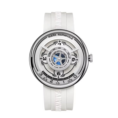 Mark  5990 Trendy Casual Earth 3D Relojes Hombre Fashionable Luminous Wristwatch Sports Quartz Watches for Men Gift
